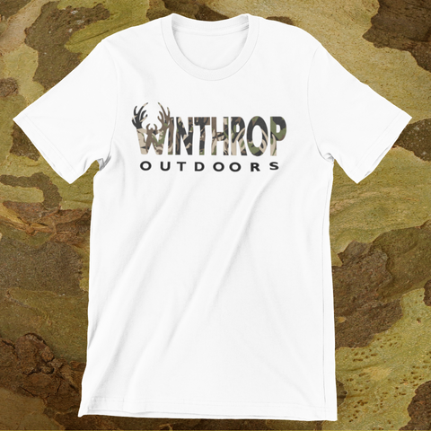 Winthrope Outdoors Logo Camo Tee