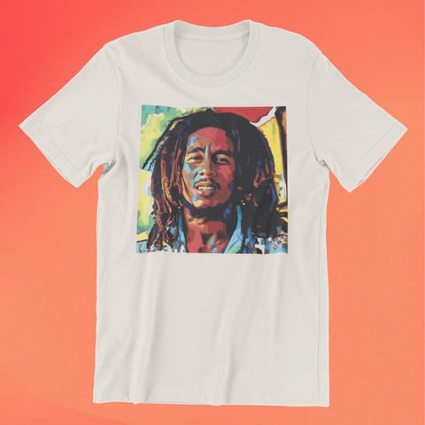 Watercolor Bob Marley Legends & G.O.A.T