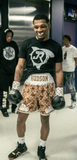 HUDSON JR BOXING OG Shark Logo Tee (Black, White )