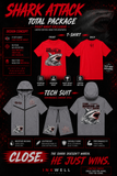 HUDSON JR BOXING SHARK ATTACK CLOSE TECH TRACKSUIT