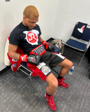 HUDSON JR BOXING OG Shark Logo Tee (Red, White)