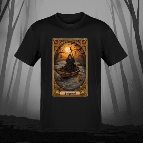 Death and Divine The Judgment Tarot T-Shirt