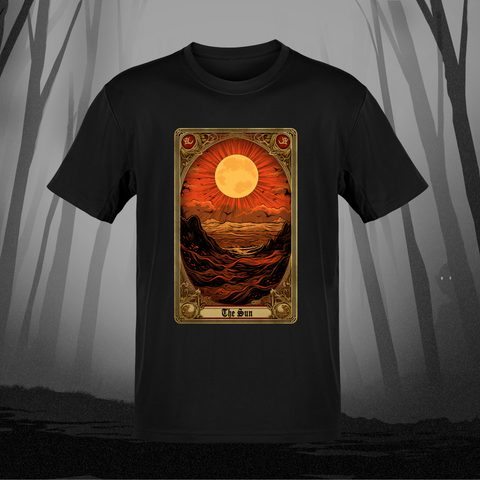 Death and Divine Sun Tarot T-Shirt