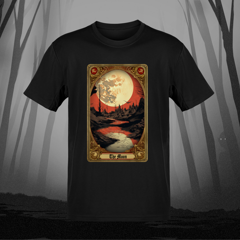 Death and Divine Moon Tarot T-Shirt
