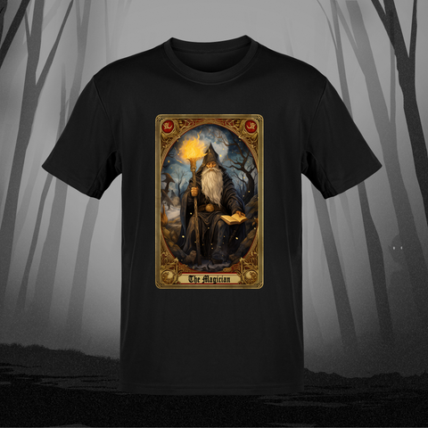 Death and Divine Magician Tarot T-Shirt 