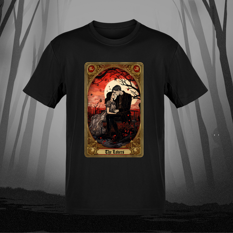 Death and Divine Lovers Tarot T-Shirt