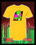 Bloody Stabby Teddy Graphic T-Shirt by Sean Humburg