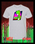 Bloody Stabby Teddy Graphic T-Shirt by Sean Humburg