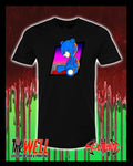 Bloody Were-Teddy Graphic T-Shirt by Sean Humburg