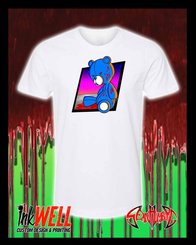Bloody Were-Teddy Graphic T-Shirt by Sean Humburg