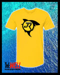 HUDSON JR BOXING LOGO SHARK (BLACK & YELLOW)