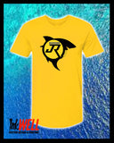 HUDSON JR BOXING LOGO SHARK (BLACK & YELLOW)