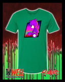 Stabby Teddy Graphic T-Shirt by Sean Humburg