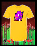 Stabby Teddy Graphic T-Shirt by Sean Humburg