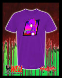 Stabby Teddy Graphic T-Shirt by Sean Humburg