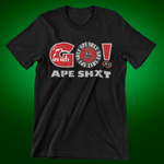 Ape Shxt Apparel Go Spirit graphic t-shirt