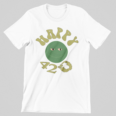 Happy 420 Smiley Face