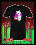 Vampire Teddy Graphic T-Shirt by Sean Humburg